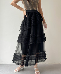 BANNER BARRETT / バナーバレット グリーンスカート Banner Barrett（バナーバレット）｜スカート一覧 - WEAR