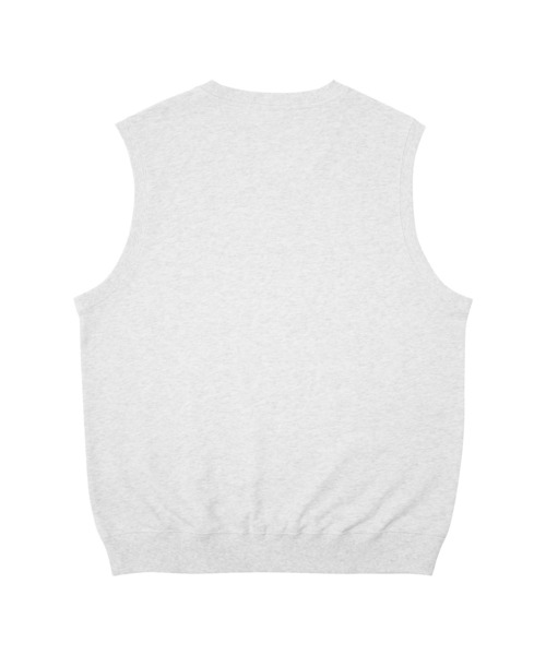 HUF（ハフ）の「OG LOGO FLEECE VEST / HUF ハフ ベスト 刺繍ロゴ（ベスト・メンズ・アッシュグレー/ブラック/ベージュ/ライム・SMALL/MEDIUM/LARGE/X-LARGE）」の7枚目の写真