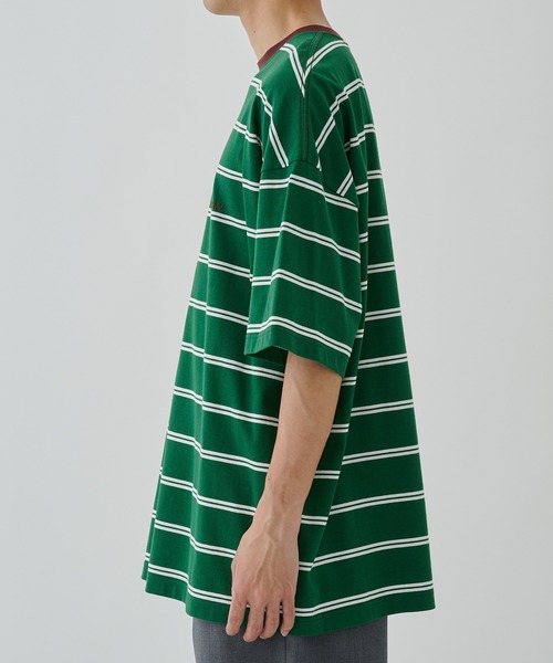 TTTMSW 24SS ボーダーT 新品 TTT_MSW ティー モダンストリートウェア 24SS 日本製