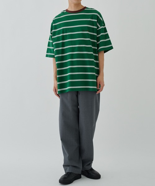TTTMSW 24SS ボーダーT 新品 TTT_MSW ティー モダンストリートウェア 24SS 日本製
