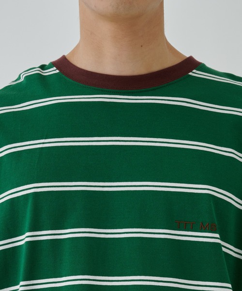 TTTMSW 24SS ボーダーT 新品 TTT_MSW ティー モダンストリートウェア 24SS 日本製