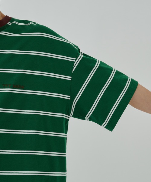 TTT MSW（ティー）の「【TTTMSW/ティー】Border tee（Tシャツ