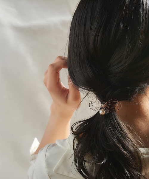 dee doo dah（ディドゥダ）の「deedoodah　メタルヘアカフ（ヘアピン・レディース・K/L/M/N/B/G/I/P/R/A/H/J/O/Q/C/D/E/F/S/T/U・FREE）」の7枚目の写真