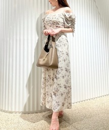 SNIDEL | 【WEB限定サイズあり】バリエプリントワンピース(ワンピース)