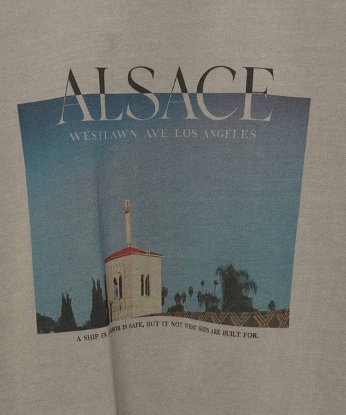 BAYFLOW（ベイフロー）の「フェードシルケットフォトＴ（Tシャツ/カットソー・レディース・ライトブルー/モカ/オフホワイト・FREE）」の13枚目の写真