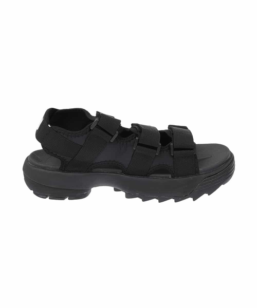 a.v.v（アーヴェヴェ）の「GRANDCOLONY/グランドコロニー　リサイクルナイロン３ベルトサンダル（サンダル・メンズ・ブラック・26/27）」の6枚目の写真