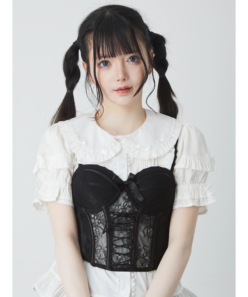 ジェイミーエーエヌケー コルセット厚底シューズ Lサイズ コルセット厚底シューズ - Jamie エーエヌケー(ジェイミーエー
