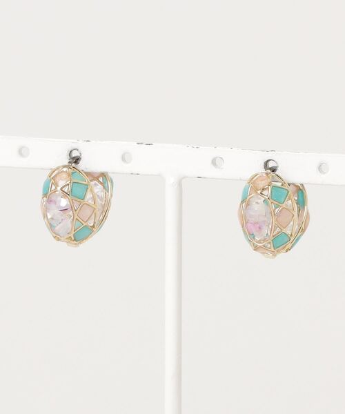 Zoule(ゾーラ)の「Zoule ゾーラ:MOROCCAN モロッカンシリーズ jolly3 ピアス(ニッケルフリー)(ピアス(両耳用)・レディース・ゴールド/シルバー・FREE)」の3枚目の写真
