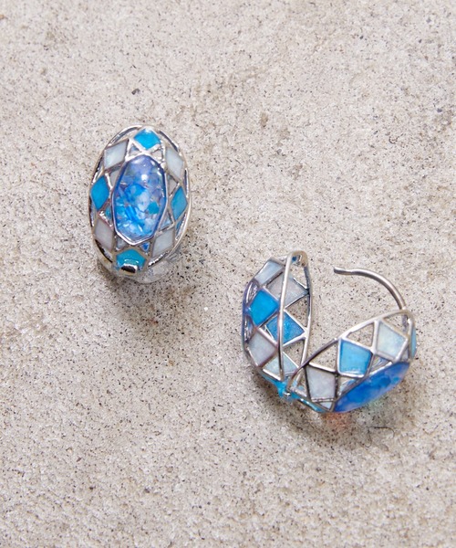 Zoule(ゾーラ)の「Zoule ゾーラ:MOROCCAN モロッカンシリーズ jolly3 ピアス(ニッケルフリー)(ピアス(両耳用)・レディース・ゴールド/シルバー・FREE)」の8枚目の写真