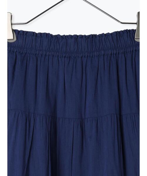 TSUHARU by Samansa Mos2（ツハルバイサマンサモスモス）の「レース切替ティアードスカート（スカート・レディース・ブラック/ブルー/オフホワイト・F）」の6枚目の写真