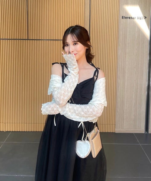 muguet（ミュゲ）の「ミニキャミワンピース / チュール（ワンピース