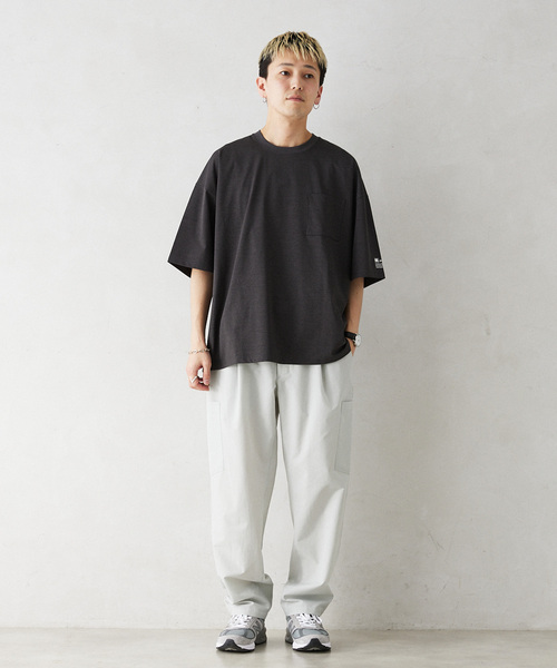 Russell Athletic(ラッセルアスレティック)の「RUSSELL ATHLETIC 別注 DRI-POWER BIG Tシャツ(Tシャツ/カットソー・メンズ・ホワイト/ネイビー/ブラック/チャコールグレー・LARGE/SMALL/MEDIUM)」の6枚目の写真