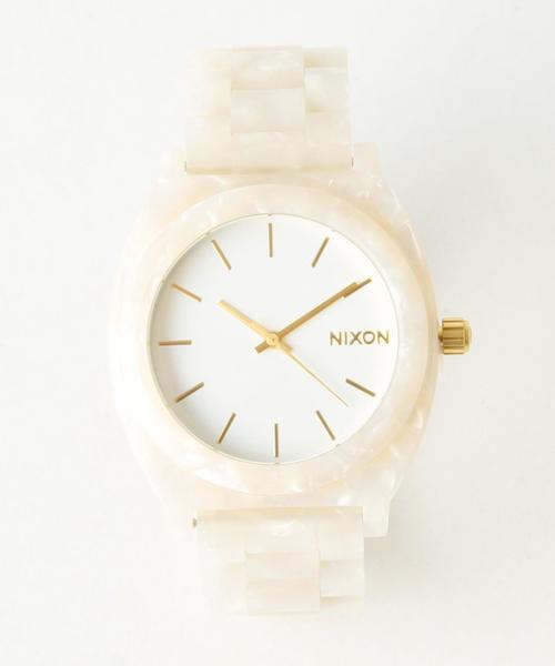 NIXON（ニクソン）の「NIXON TIME TELLER A/NIXON TIME TELLER A（アナログ腕時計・レディース・ライトグレー/ブラウン・フリー）」の2枚目の写真