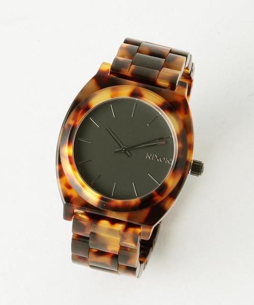 NIXON（ニクソン）の「NIXON TIME TELLER A/NIXON TIME TELLER A（アナログ腕時計・レディース・ライトグレー/ブラウン・フリー）」の3枚目の写真