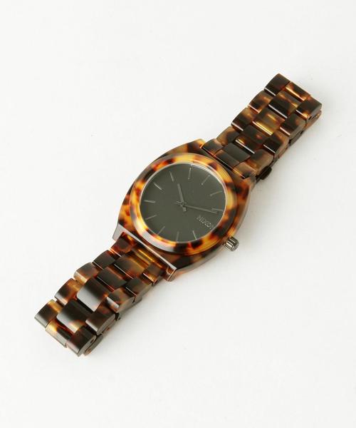 NIXON（ニクソン）の「NIXON TIME TELLER A/NIXON TIME TELLER A（アナログ腕時計・レディース・ライトグレー/ブラウン・フリー）」の4枚目の写真