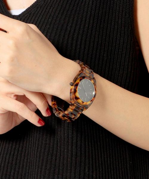 NIXON（ニクソン）の「NIXON TIME TELLER A/NIXON TIME TELLER A（アナログ腕時計・レディース・ライトグレー/ブラウン・フリー）」の12枚目の写真