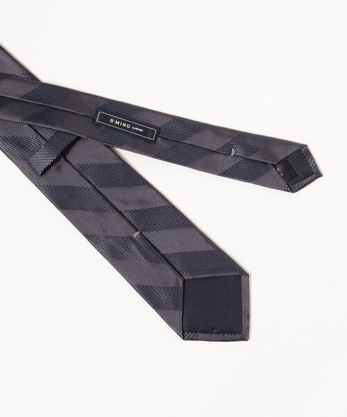B:MING by BEAMS（ビーミングバイビームス）の「シルク ソリッド ネクタイ② 24AW（ネクタイ・メンズ・グレー/ロイヤルブルー/インディゴブルー/ネイビー/ブラウン・ONE SIZE）」の7枚目の写真