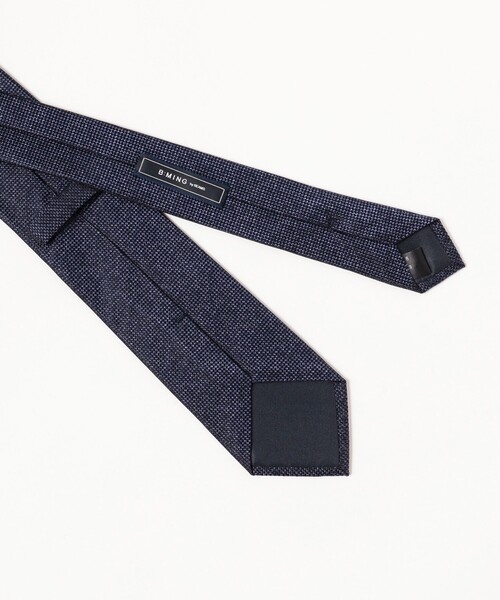 B:MING by BEAMS（ビーミングバイビームス）の「シルク ソリッド ネクタイ② 24AW（ネクタイ・メンズ・グレー/ロイヤルブルー/インディゴブルー/ネイビー/ブラウン・ONE SIZE）」の13枚目の写真