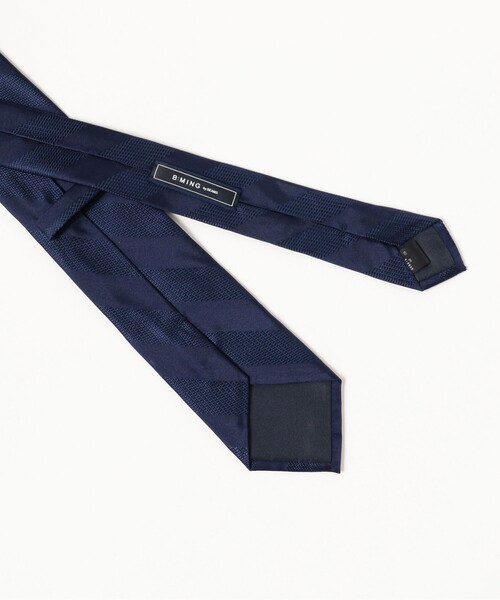 B:MING by BEAMS（ビーミングバイビームス）の「シルク ソリッド ネクタイ② 24AW（ネクタイ・メンズ・グレー/ロイヤルブルー/インディゴブルー/ネイビー/ブラウン・ONE SIZE）」の15枚目の写真