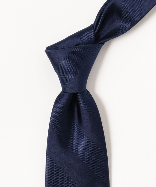 B:MING by BEAMS（ビーミングバイビームス）の「シルク ソリッド ネクタイ② 24AW（ネクタイ・メンズ・グレー/ロイヤルブルー/インディゴブルー/ネイビー/ブラウン・ONE SIZE）」の17枚目の写真