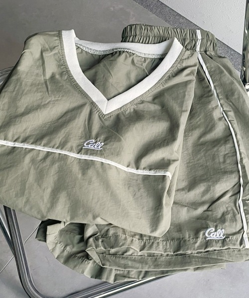 B.R.U（ブル）の「Callワンポイントセットアップ（Tシャツ/カットソー・レディース・ブラック/ネイビー/カーキ・FREE）」の3枚目の写真