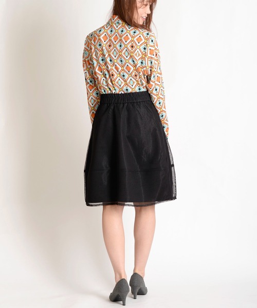 MARAI(マーライ)の「二重フレアスカート(スカート・レディース・ブラック・LARGE/MEDIUM/XX-LARGE/X-LARGE)」の13枚目の写真