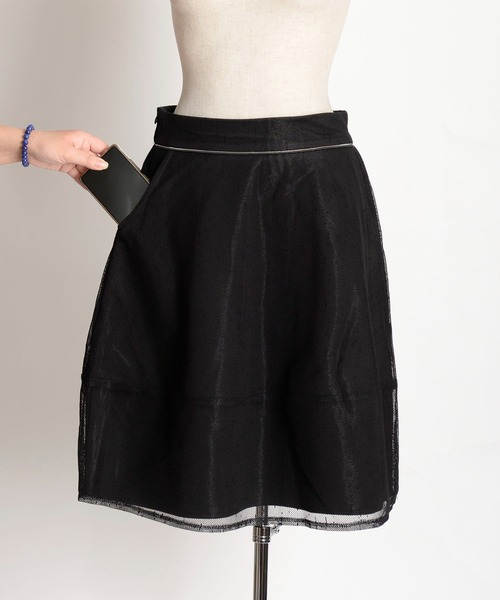 MARAI(マーライ)の「二重フレアスカート(スカート・レディース・ブラック・LARGE/MEDIUM/XX-LARGE/X-LARGE)」の18枚目の写真