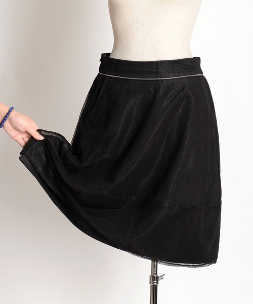 MARAI(マーライ)の「二重フレアスカート(スカート・レディース・ブラック・LARGE/MEDIUM/XX-LARGE/X-LARGE)」の19枚目の写真