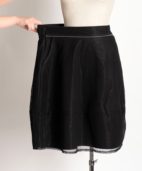 MARAI(マーライ)の「二重フレアスカート(スカート・レディース・ブラック・LARGE/MEDIUM/XX-LARGE/X-LARGE)」の20枚目の写真