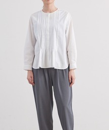 HEAVENLY（ヘブンリー）の「HEAVENLY / ヘヴンリー コットンブロードピンタックブラウス DLI（シャツ/ブラウス）」