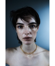 quip queint（クイップクエイント）の「【quip queint】grain chain short necklace / グレイン チェーン ショート ネックレス（ネックレス・メンズ）」