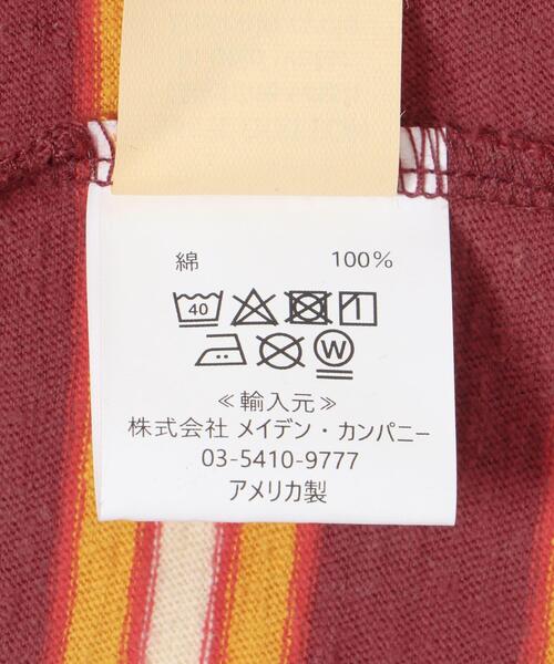 MIXTA（ミクスタ）の「『別注』SOBLANTE by MIXTA×UR　MULTI BORDER NO SLEEVE（Tシャツ/カットソー・レディース・ベージュ系その他/ブラック系その他/ブラウン系その他/レッド系その他・SMALL）」の10枚目の写真