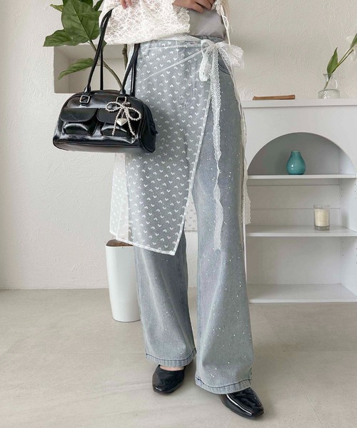 apres jour clair（アプレジュールクレア）の「【apres jour clair×ARIAZ】アソートレース巻きスカート（スカート・レディース・その他/ライトホワイト/ホワイト・FREE）」の5枚目の写真