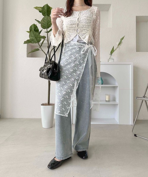 apres jour clair（アプレジュールクレア）の「【apres jour clair×ARIAZ】アソートレース巻きスカート（スカート・レディース・その他/ライトホワイト/ホワイト・FREE）」の7枚目の写真