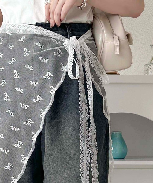 apres jour clair（アプレジュールクレア）の「【apres jour clair×ARIAZ】アソートレース巻きスカート（スカート・レディース・その他/ライトホワイト/ホワイト・FREE）」の8枚目の写真