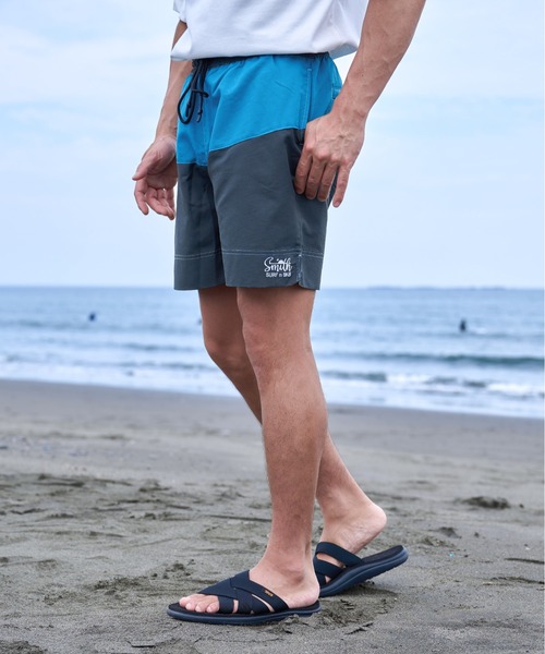 Sunny Smith（サニースミス）の「【サニースミス/sunnysmith】Fm Street 2 SeaShort Model Bycolor(CP)（その他パンツ・メンズ・レッド系その他/ブルー系その他/グリーン系その他・M/L）」の9枚目の写真