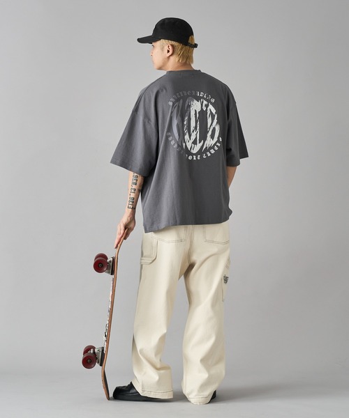 kutir(クティール)の「グラデーション箔プリントTEE(Tシャツ/カットソー・メンズ・スミクロ/オフホワイト・LARGE/MEDIUM)」の18枚目の写真