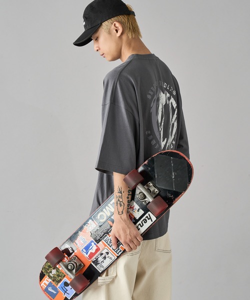 kutir(クティール)の「グラデーション箔プリントTEE(Tシャツ/カットソー・メンズ・スミクロ/オフホワイト・LARGE/MEDIUM)」の8枚目の写真