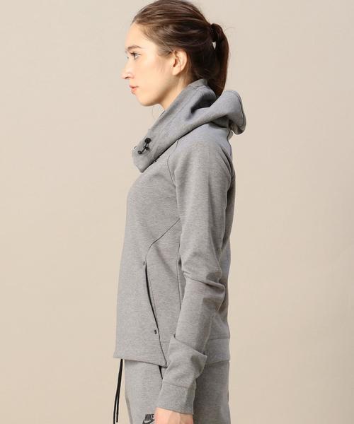 BEAUTY&YOUTH UNITED ARROWS（ビューティーアンドユースユナイテッドアローズ）の「BY NIKE テックフリースフードプルオーバー◆（その他トップス・レディース・ブラック/グレー・MEDIUM）」の5枚目の写真
