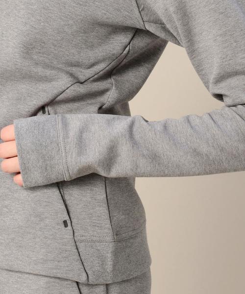 BEAUTY&YOUTH UNITED ARROWS（ビューティーアンドユースユナイテッドアローズ）の「BY NIKE テックフリースフードプルオーバー◆（その他トップス・レディース・ブラック/グレー・MEDIUM）」の7枚目の写真