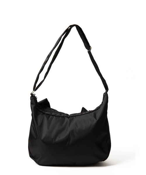 WEGO(ウィゴー)の「WEGO/リボンデザインBIGショルダー(ショルダーバッグ・レディース・シルバー/ブラック・FREE)」の3枚目の写真