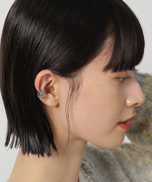 つぶつぶイヤーカフ2点セット / 131296（イヤーカフ）｜LAKOLE（ラコレ