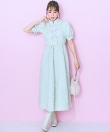 marun（マルン）の「＜大きいサイズ＞ フロントリボンワンピース marun（ワンピース）」