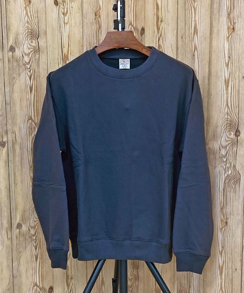 AVIREX(アヴィレックス)の「CREW NECK L/S SWEAT(スウェット・メンズ・ネイビー/グレー/ブラック・XL/XXL/L/M)」の3枚目の写真