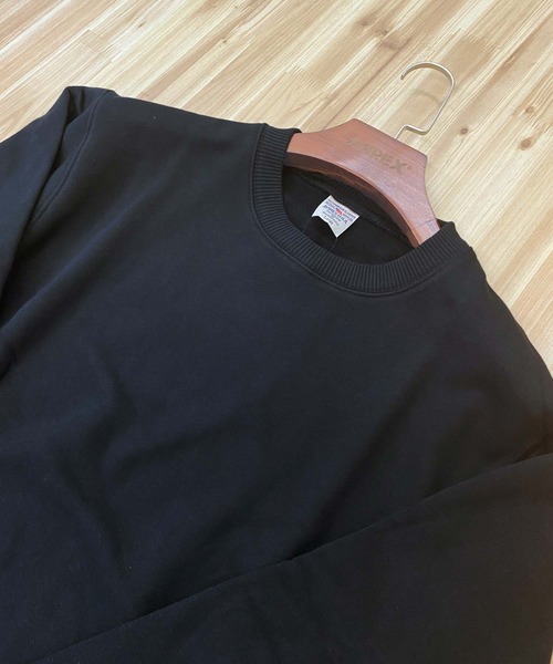 AVIREX(アヴィレックス)の「CREW NECK L/S SWEAT(スウェット・メンズ・ネイビー/グレー/ブラック・XL/XXL/L/M)」の10枚目の写真