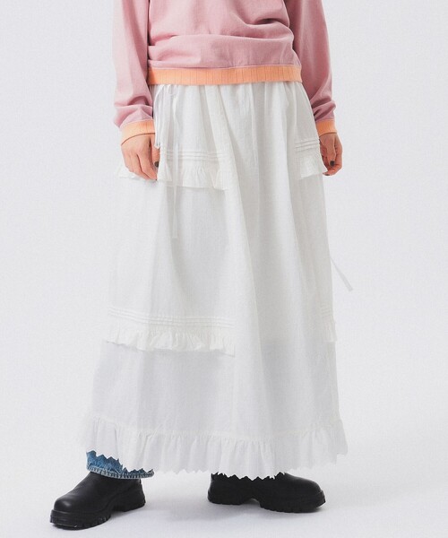 ビームスボーイ　BEAMS BOY ユーロ ヴィンテージ タック スカート BEAMS BOY（ビームスボーイ）の「ユーロ ヴィンテージ タック