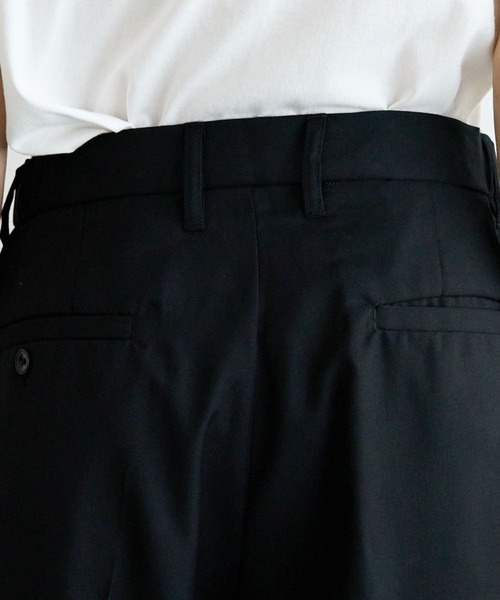 RAGEBLUE（レイジブルー）の「TWドレープワイドストレートスラックス（スラックス・メンズ・グレー/ブラック・LARGE/MEDIUM/SMALL）」の15枚目の写真