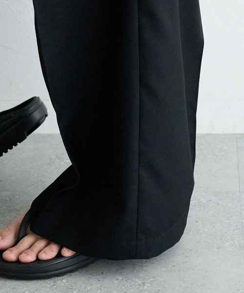 RAGEBLUE（レイジブルー）の「TWドレープワイドストレートスラックス（スラックス・メンズ・グレー/ブラック・LARGE/MEDIUM/SMALL）」の20枚目の写真