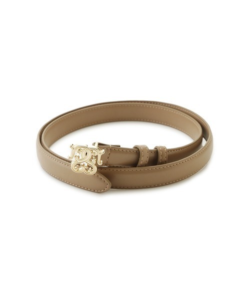 SNIDEL(スナイデル)の「メタルモチーフベルト(ベルト・レディース・ダークブラウン/ベージュ/ブラック・FREE)」の11枚目の写真