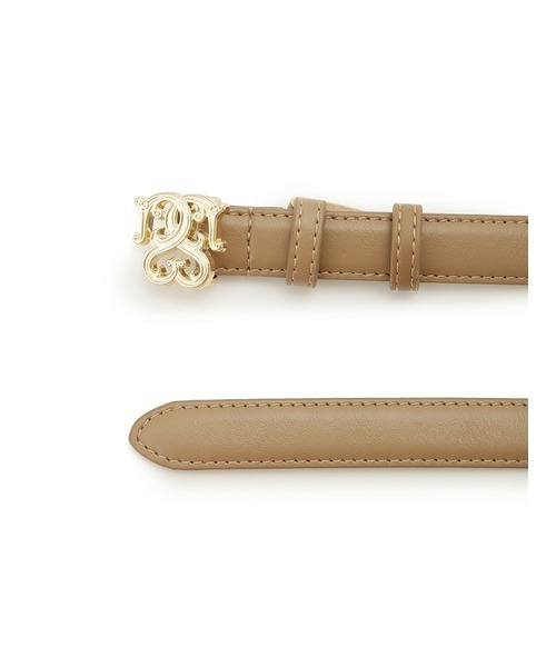 SNIDEL(スナイデル)の「メタルモチーフベルト(ベルト・レディース・ダークブラウン/ベージュ/ブラック・FREE)」の10枚目の写真